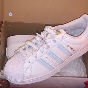 Shell toe adidas size 6 1/2 worn once